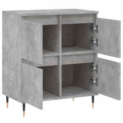 Sideboard Betongrau 60x35x70 cm Holzwerkstoff - Pazzar.ch
