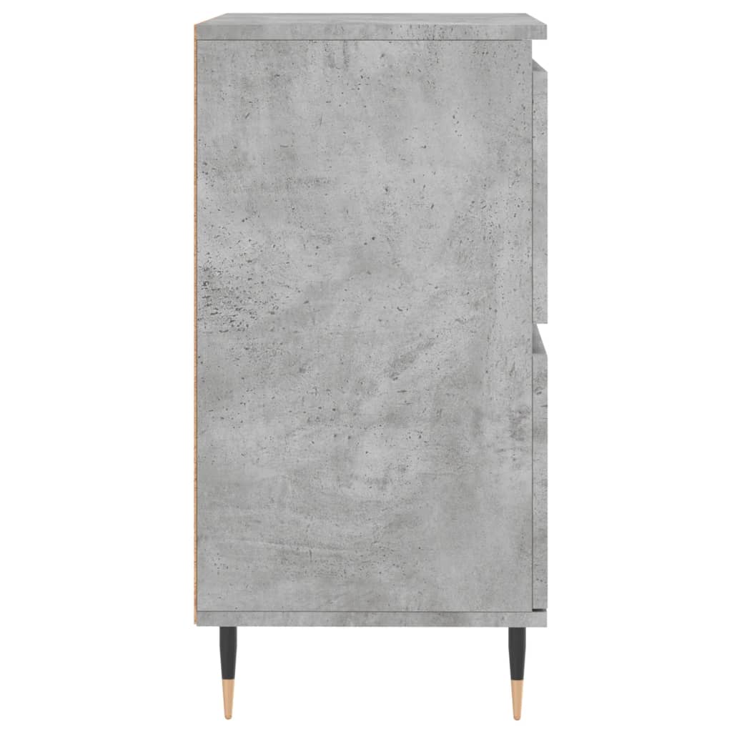Sideboard Betongrau 60x35x70 cm Holzwerkstoff - Pazzar.ch