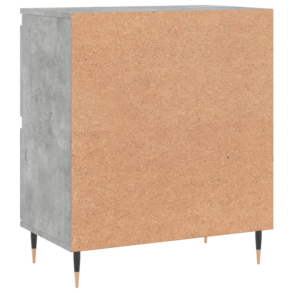 Sideboard Betongrau 60x35x70 cm Holzwerkstoff - Pazzar.ch