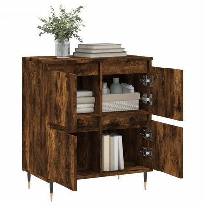 Sideboard Räuchereiche 60x35x70 cm Holzwerkstoff - Pazzar.ch
