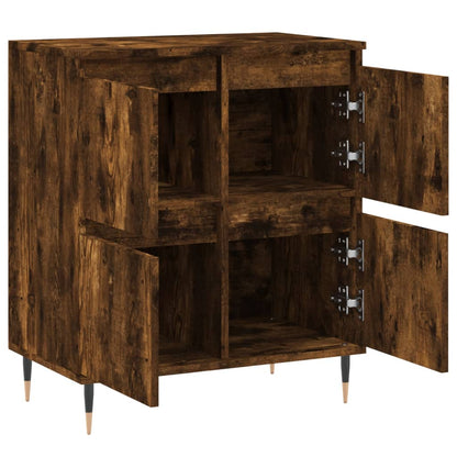 Sideboard Räuchereiche 60x35x70 cm Holzwerkstoff - Pazzar.ch