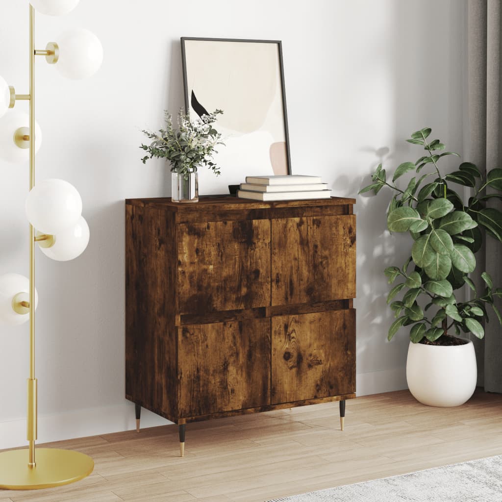 Sideboard Räuchereiche 60x35x70 cm Holzwerkstoff - Pazzar.ch