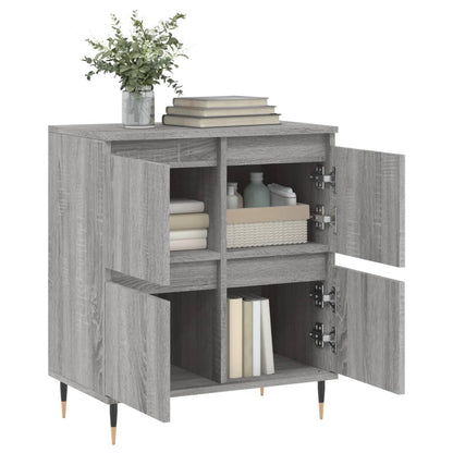 Sideboard Grau Sonoma 60x35x70 cm Holzwerkstoff - Pazzar.ch