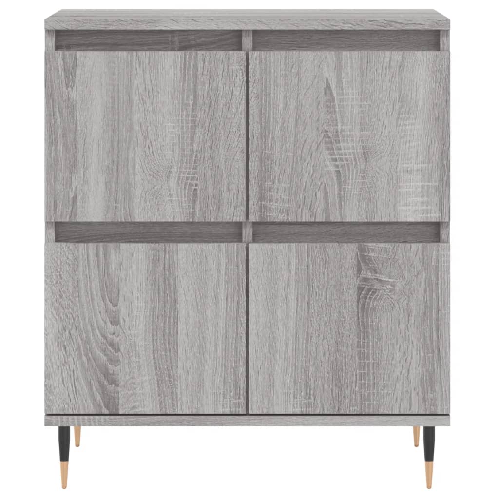 Sideboard Grau Sonoma 60x35x70 cm Holzwerkstoff - Pazzar.ch