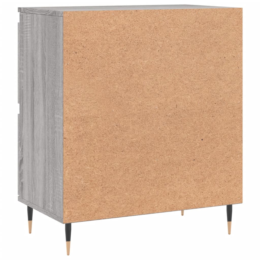 Sideboard Grau Sonoma 60x35x70 cm Holzwerkstoff - Pazzar.ch