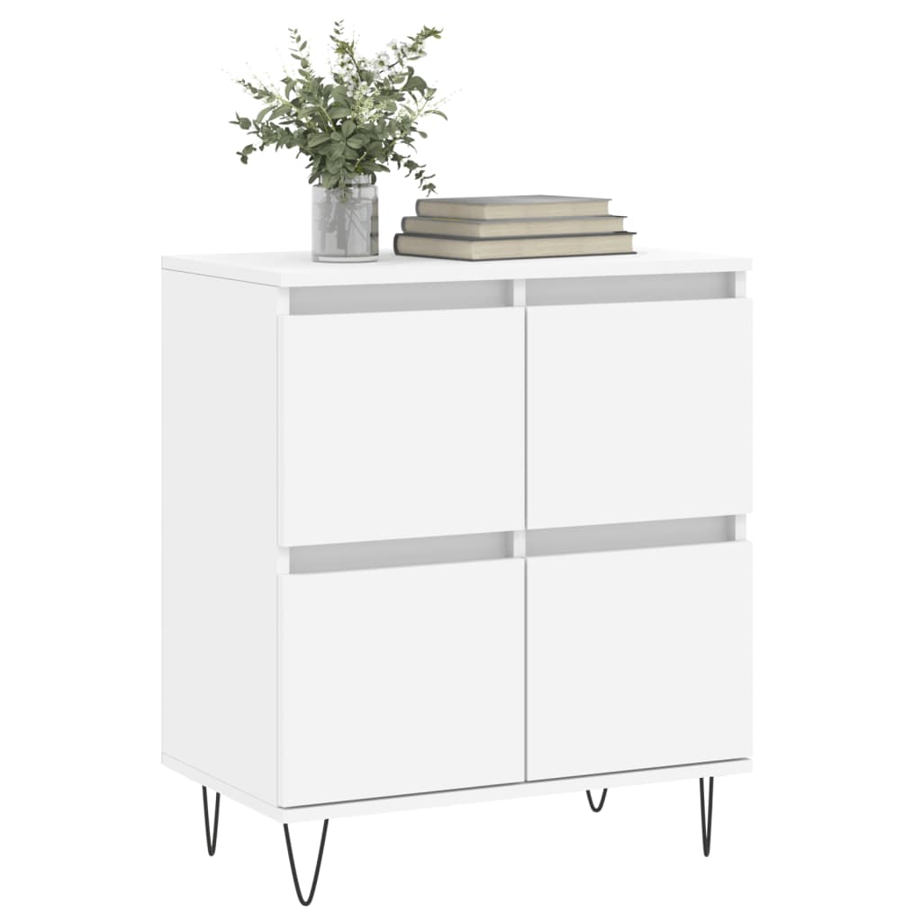 Sideboard Weiß 60x35x70 cm Holzwerkstoff - Pazzar.ch