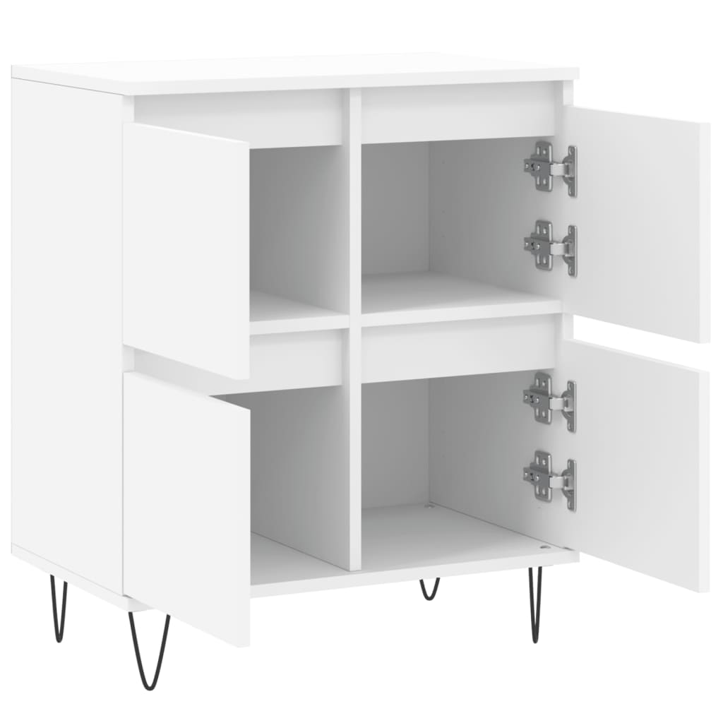 Sideboard Weiß 60x35x70 cm Holzwerkstoff - Pazzar.ch