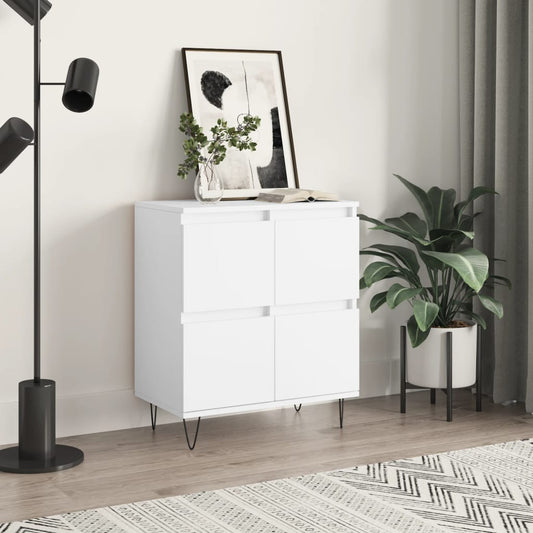 Sideboard Weiß 60x35x70 cm Holzwerkstoff - Pazzar.ch