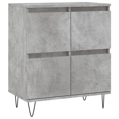 Sideboard Betongrau 60x35x70 cm Holzwerkstoff - Pazzar.ch
