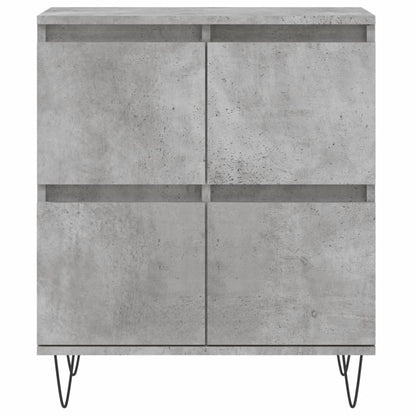Sideboard Betongrau 60x35x70 cm Holzwerkstoff - Pazzar.ch