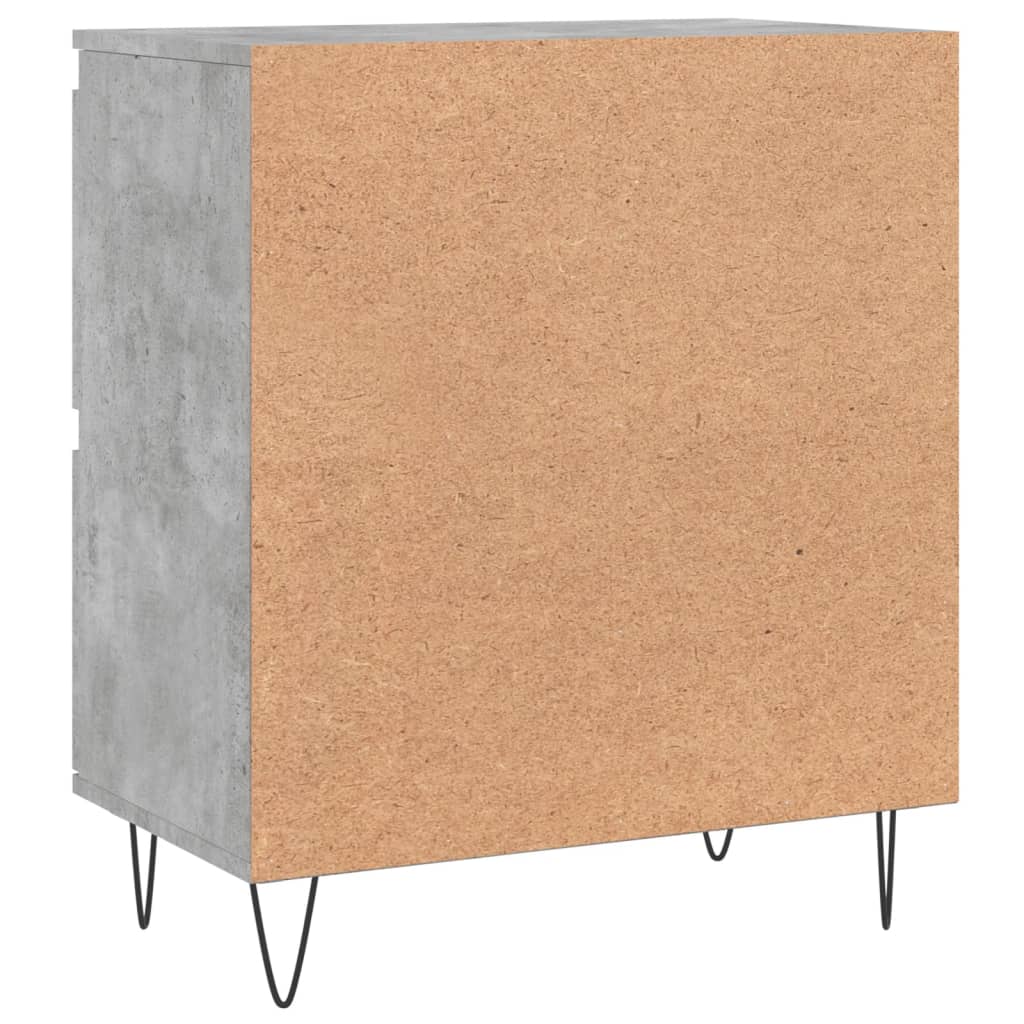 Sideboard Betongrau 60x35x70 cm Holzwerkstoff - Pazzar.ch