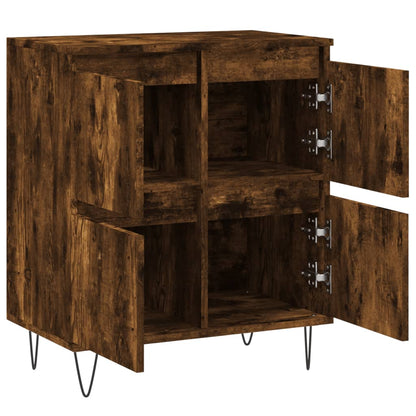 Sideboard Räuchereiche 60x35x70 cm Holzwerkstoff - Pazzar.ch