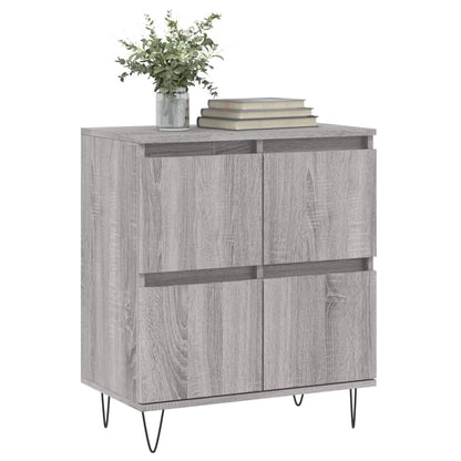 Sideboard Grau Sonoma 60x35x70 cm Holzwerkstoff - Pazzar.ch