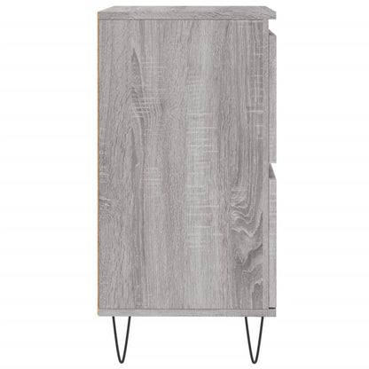 Sideboard Grau Sonoma 60x35x70 cm Holzwerkstoff - Pazzar.ch