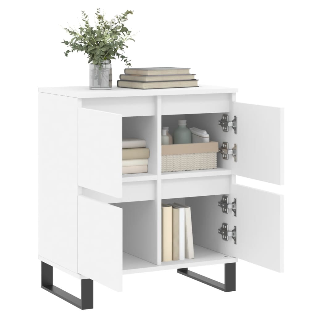 Sideboard Weiß 60x35x70 cm Holzwerkstoff - Pazzar.ch