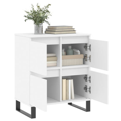 Sideboard Weiß 60x35x70 cm Holzwerkstoff - Pazzar.ch