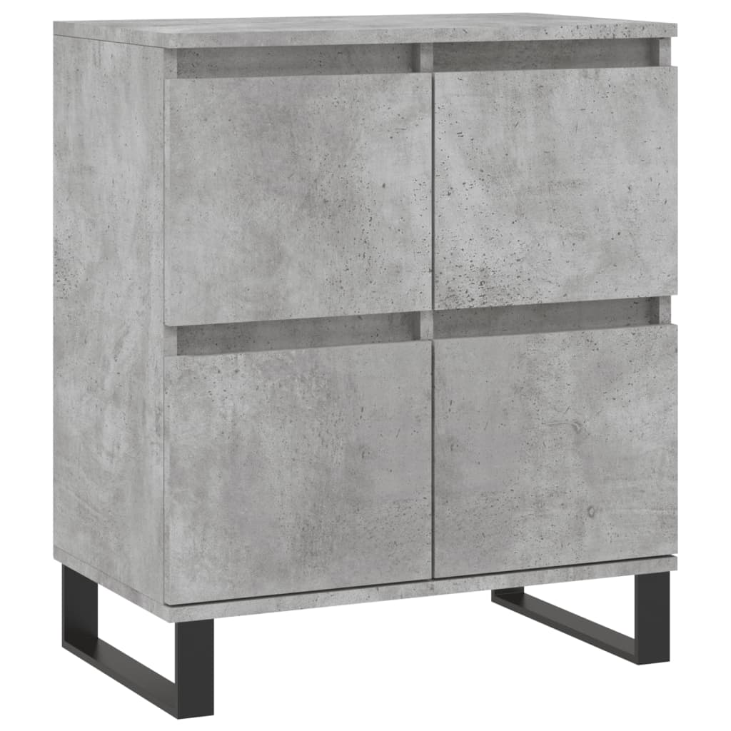 Sideboard Betongrau 60x35x70 cm Holzwerkstoff - Pazzar.ch