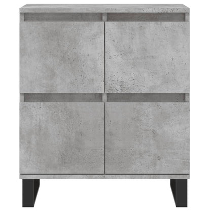 Sideboard Betongrau 60x35x70 cm Holzwerkstoff - Pazzar.ch