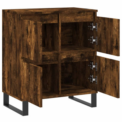 Sideboard Räuchereiche 60x35x70 cm Holzwerkstoff - Pazzar.ch