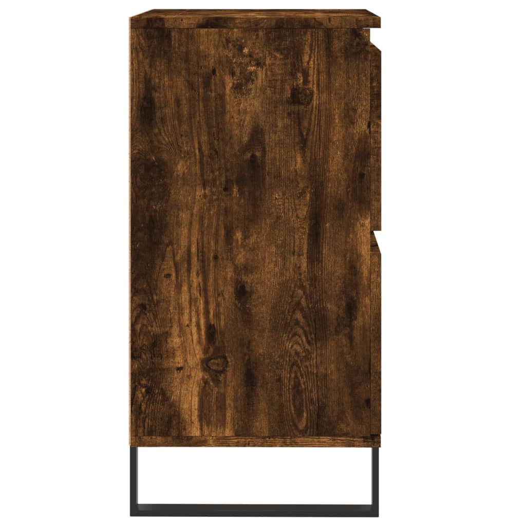 Sideboard Räuchereiche 60x35x70 cm Holzwerkstoff - Pazzar.ch