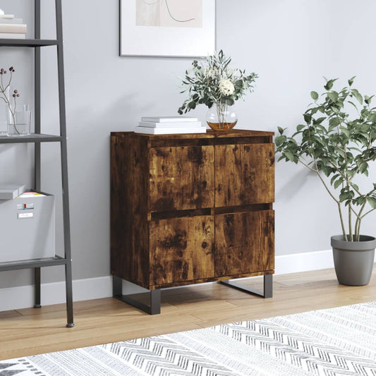 Sideboard Räuchereiche 60x35x70 cm Holzwerkstoff - Pazzar.ch