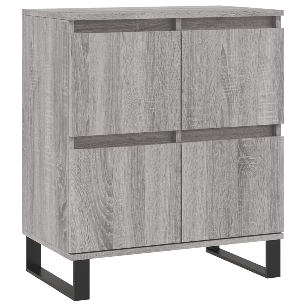 Sideboard Grau Sonoma 60x35x70 cm Holzwerkstoff - Pazzar.ch