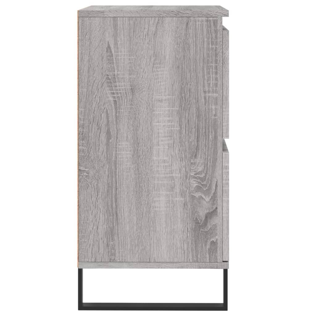 Sideboard Grau Sonoma 60x35x70 cm Holzwerkstoff - Pazzar.ch