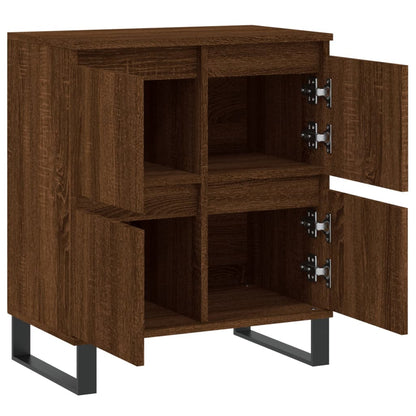 Sideboard Braun Eichen-Optik 60x35x70 cm Holzwerkstoff - Pazzar.ch
