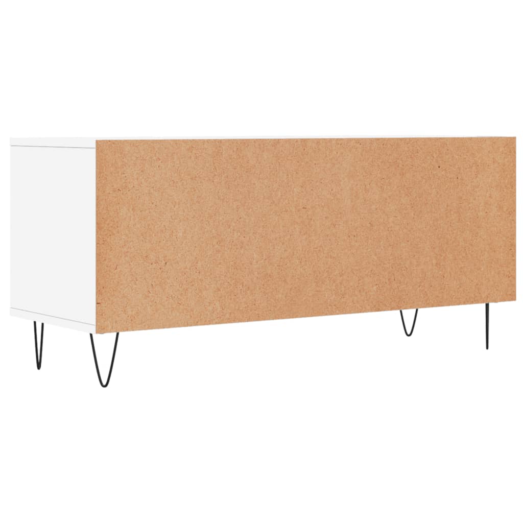 TV-Schrank Weiß 100x34,5x44,5 cm Holzwerkstoff - Pazzar.ch
