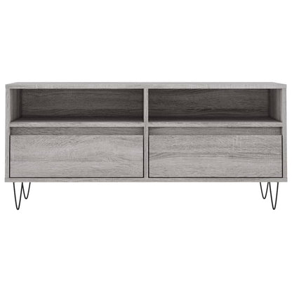 TV-Schrank Grau Sonoma 100x34,5x44,5 cm Holzwerkstoff - Pazzar.ch