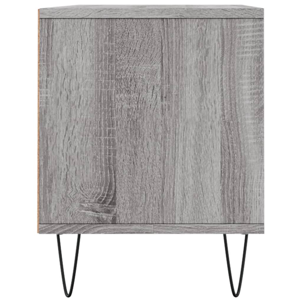 TV-Schrank Grau Sonoma 100x34,5x44,5 cm Holzwerkstoff - Pazzar.ch