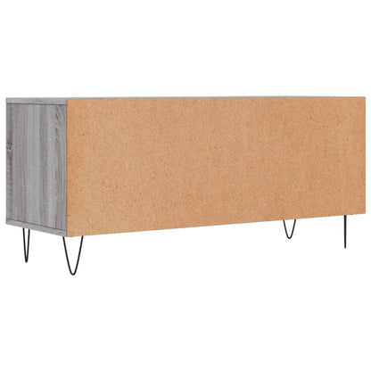 TV-Schrank Grau Sonoma 100x34,5x44,5 cm Holzwerkstoff - Pazzar.ch