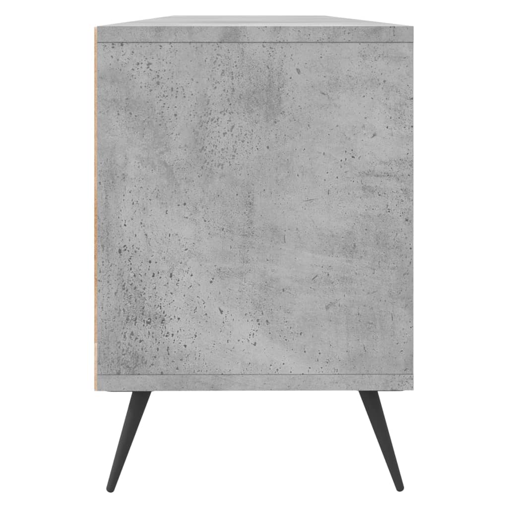 TV-Schrank Betongrau 150x30x44,5 cm Holzwerkstoff - Pazzar.ch