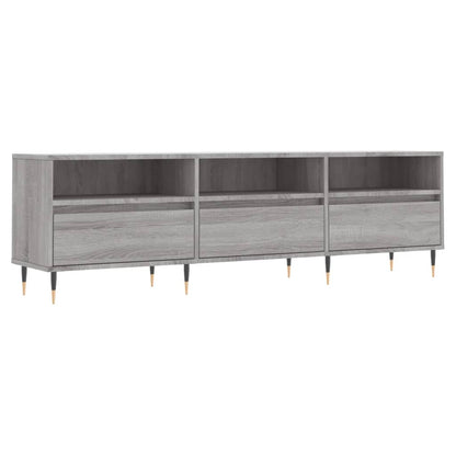 TV-Schrank Grau Sonoma 150x30x44,5 cm Holzwerkstoff - Pazzar.ch
