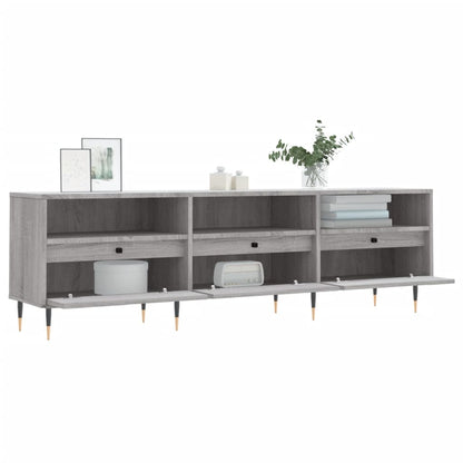 TV-Schrank Grau Sonoma 150x30x44,5 cm Holzwerkstoff - Pazzar.ch