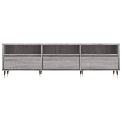 TV-Schrank Grau Sonoma 150x30x44,5 cm Holzwerkstoff - Pazzar.ch