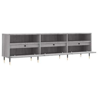 TV-Schrank Grau Sonoma 150x30x44,5 cm Holzwerkstoff - Pazzar.ch