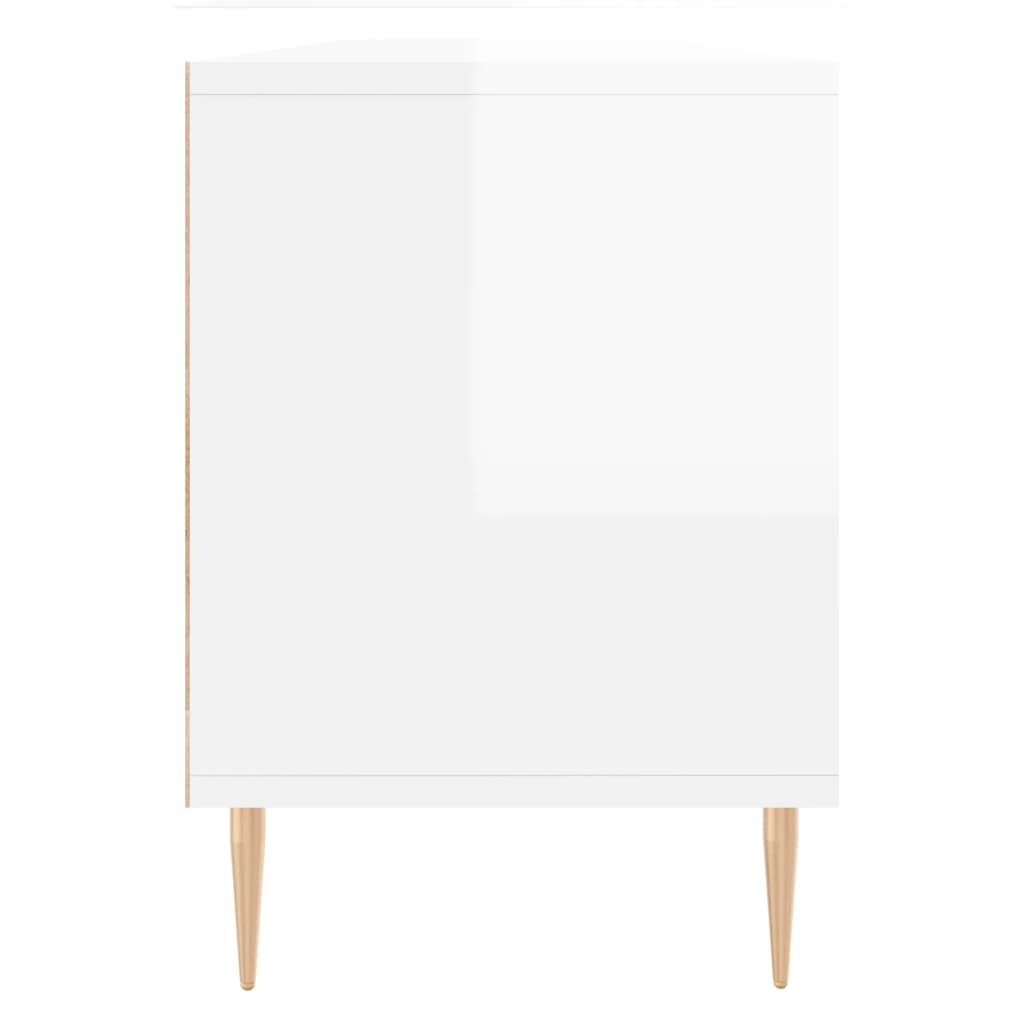 TV-Schrank Hochglanz-Weiß 150x30x44,5 cm Holzwerkstoff - Pazzar.ch