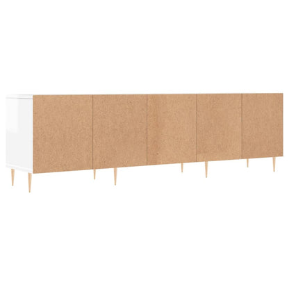 TV-Schrank Hochglanz-Weiß 150x30x44,5 cm Holzwerkstoff - Pazzar.ch