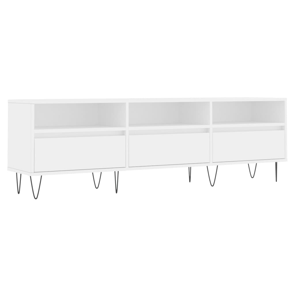 TV-Schrank Weiß 150x30x44,5 cm Holzwerkstoff - Pazzar.ch