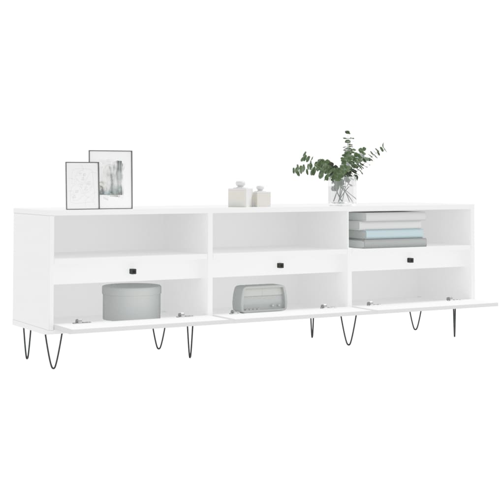 TV-Schrank Weiß 150x30x44,5 cm Holzwerkstoff - Pazzar.ch