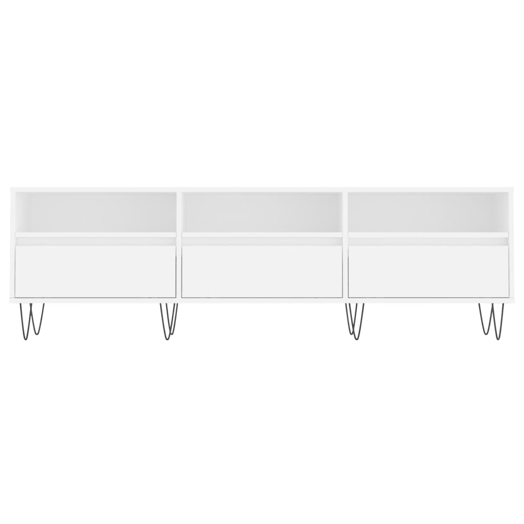 TV-Schrank Weiß 150x30x44,5 cm Holzwerkstoff - Pazzar.ch