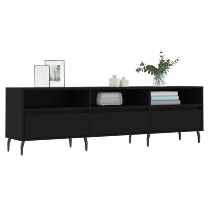 TV-Schrank Schwarz 150x30x44,5 cm Holzwerkstoff - Pazzar.ch