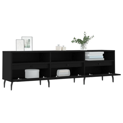 TV-Schrank Schwarz 150x30x44,5 cm Holzwerkstoff - Pazzar.ch
