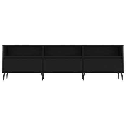 TV-Schrank Schwarz 150x30x44,5 cm Holzwerkstoff - Pazzar.ch