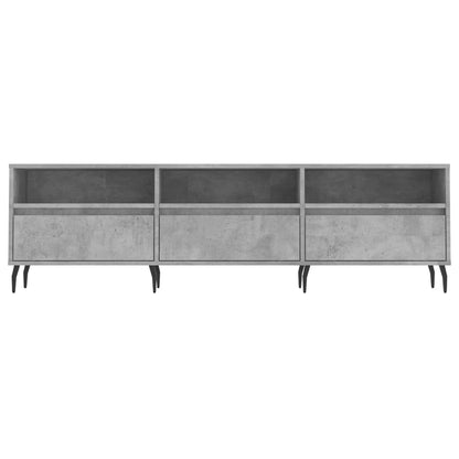TV-Schrank Betongrau 150x30x44,5 cm Holzwerkstoff - Pazzar.ch