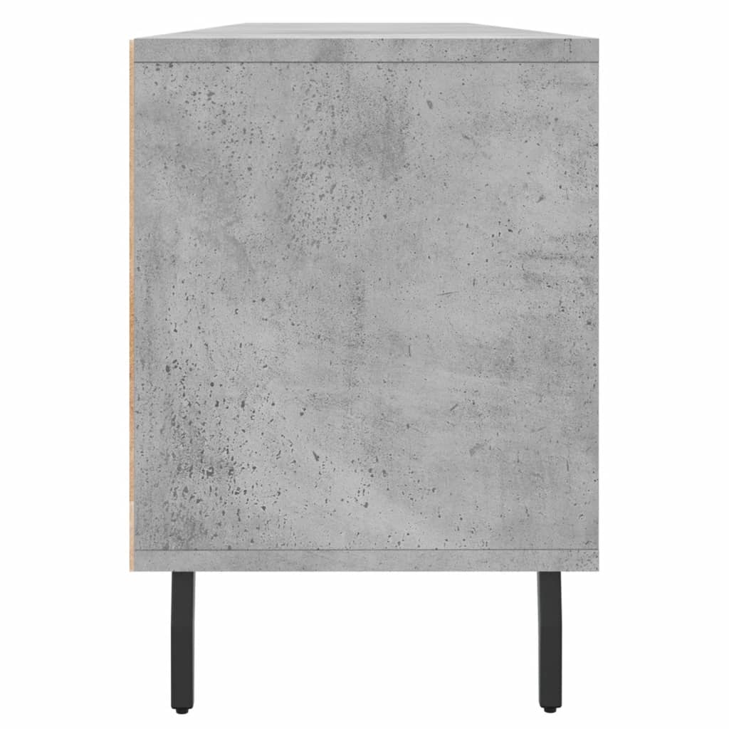 TV-Schrank Betongrau 150x30x44,5 cm Holzwerkstoff - Pazzar.ch