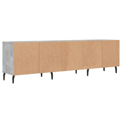 TV-Schrank Betongrau 150x30x44,5 cm Holzwerkstoff - Pazzar.ch