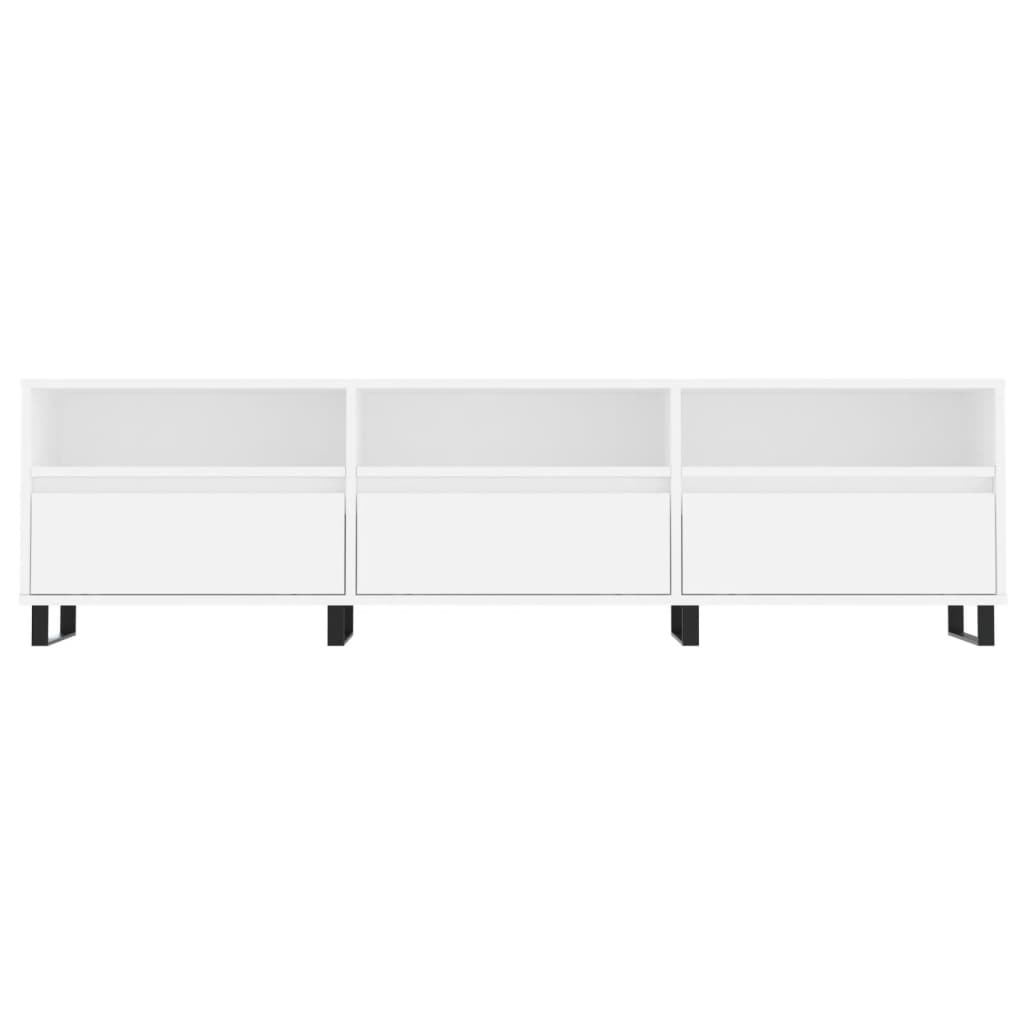 TV-Schrank Weiß 150x30x44,5 cm Holzwerkstoff - Pazzar.ch
