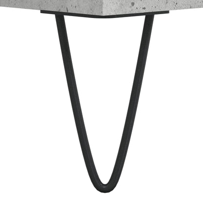 Badschrank Betongrau 30x30x100 cm Holzwerkstoff - Pazzar.ch
